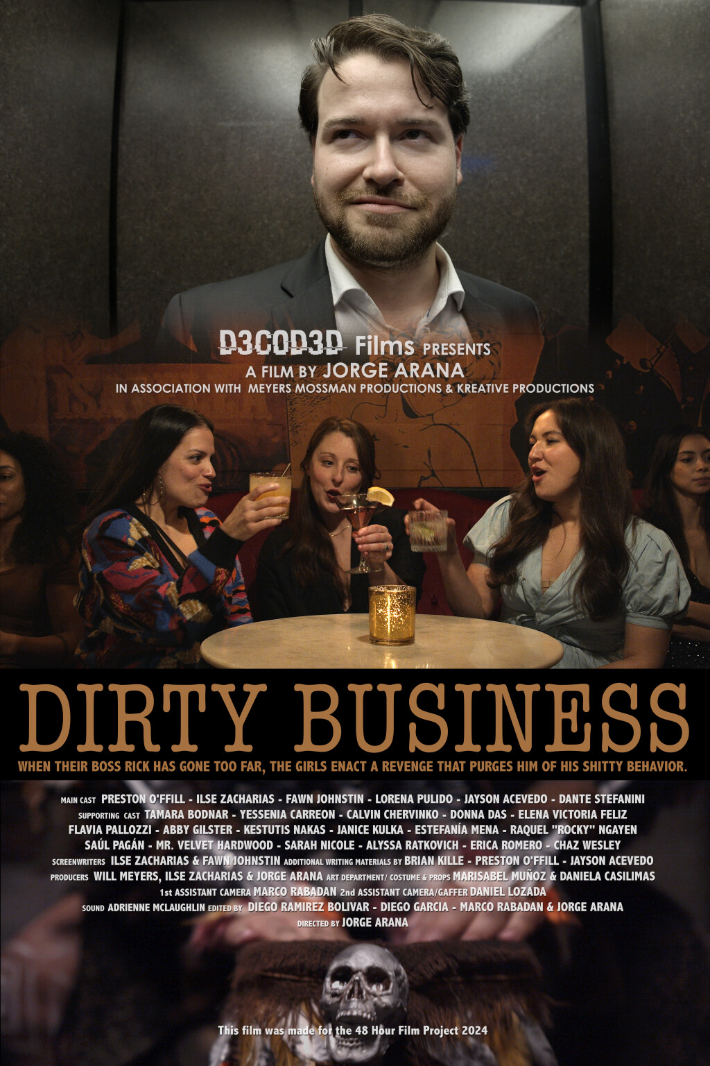 Filmposter for DIRTY BUSINESS